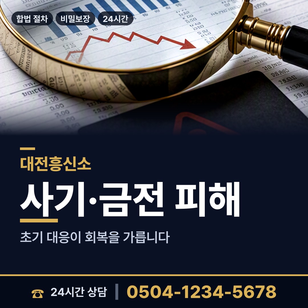 대전 덕암동 사기꾼찾기 상담 안내